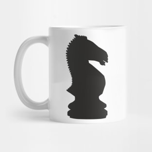 Black Knight Chess Piece Mug